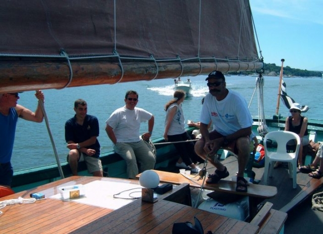 Sortie conviviale en mer par une belle journee
